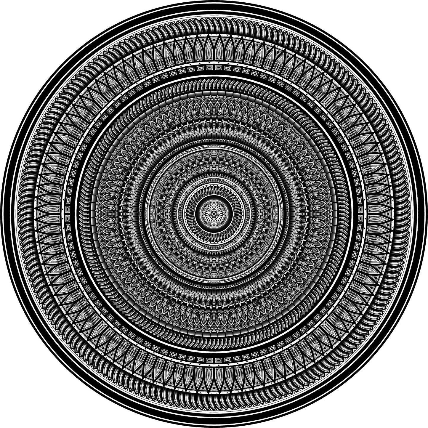 Mandala Canvas Print