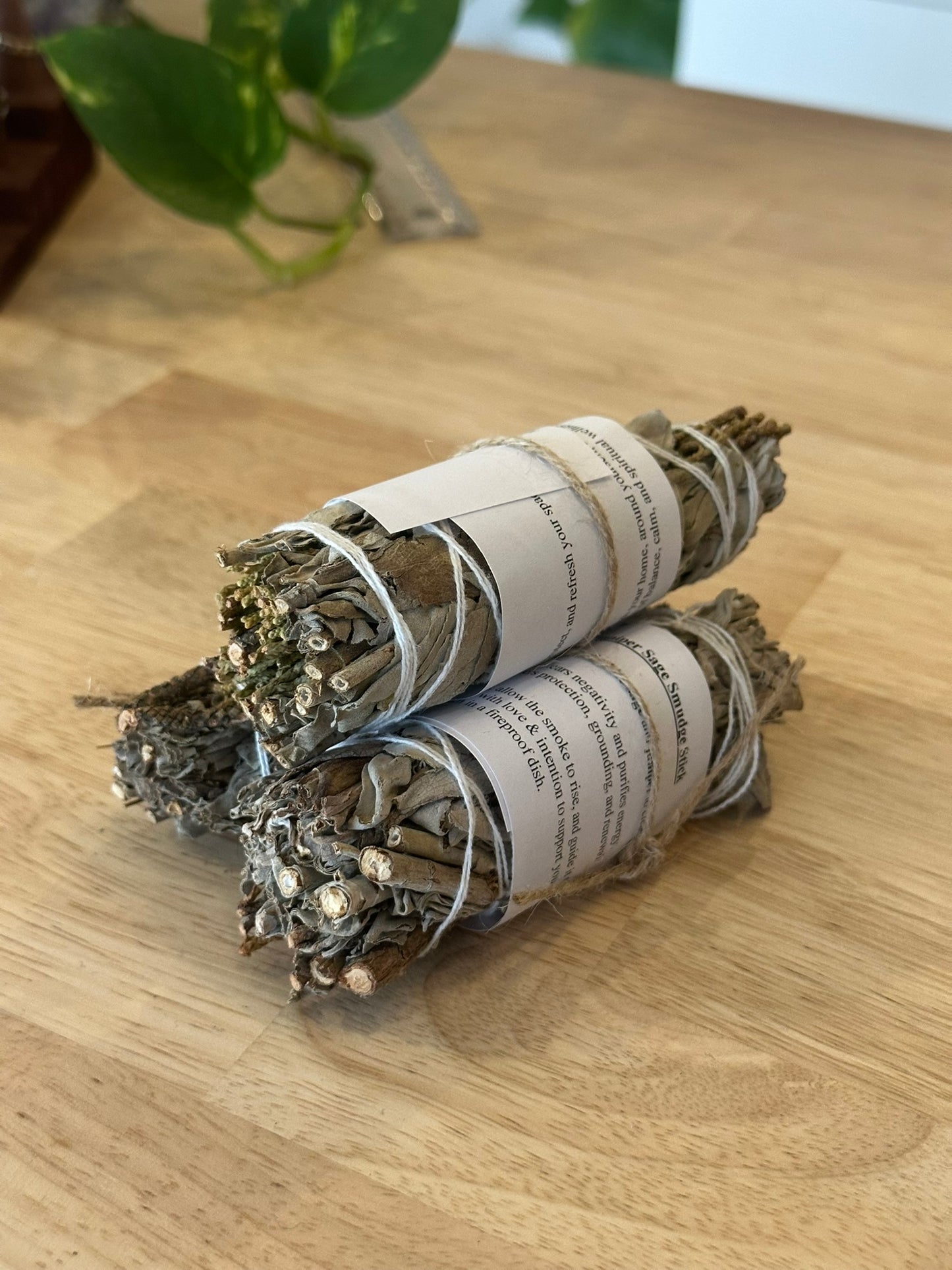 White Sage & Juniper Smudge Stick