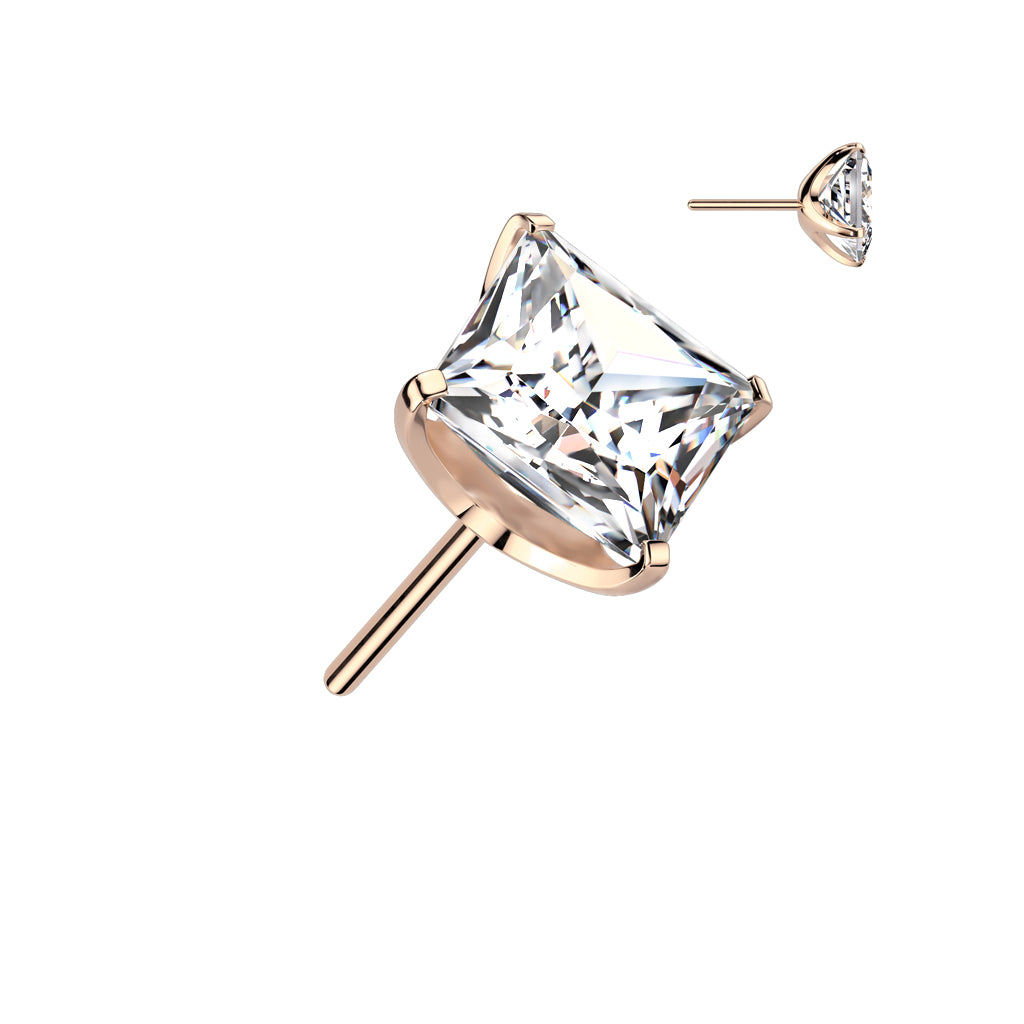 Luminous Square – Threadless Top 4mm