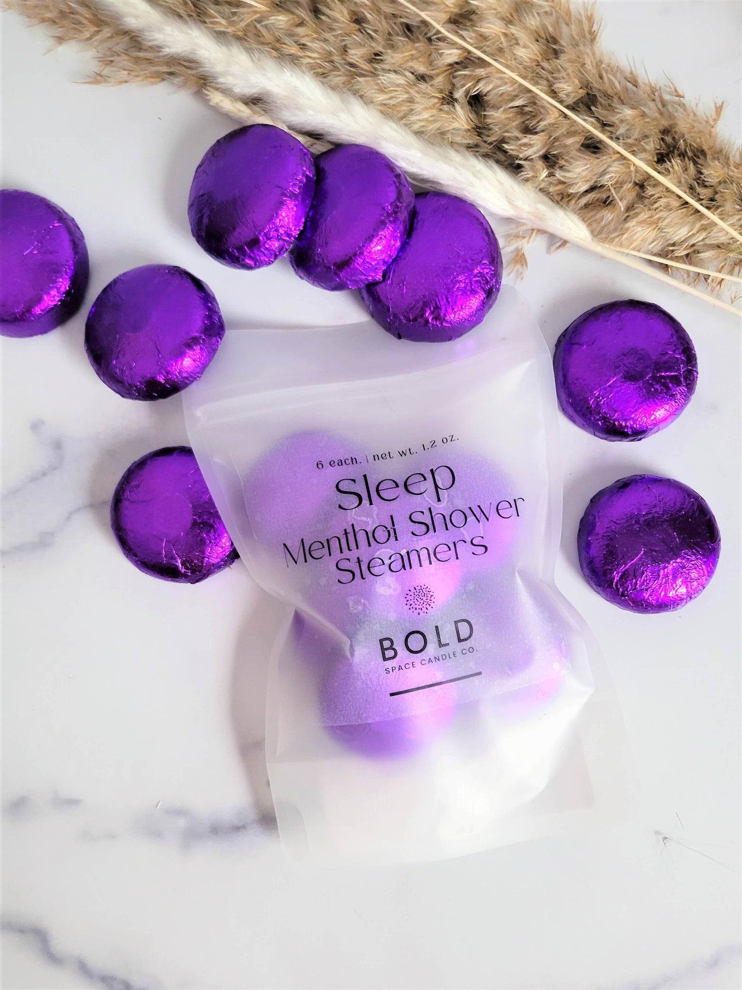 Sleep - Lavender + Vanilla Menthol Shower Steamers- 6 pack