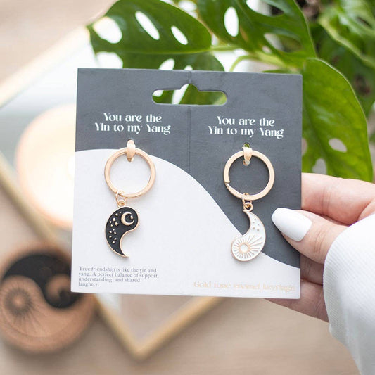 Yin Yang Best Friend Keyrings – Set of 2