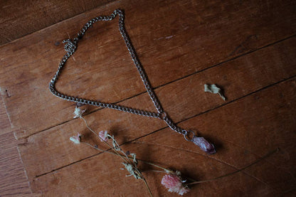 Amethyst Emperor Necklace - Y Necklace - Crystal Necklace