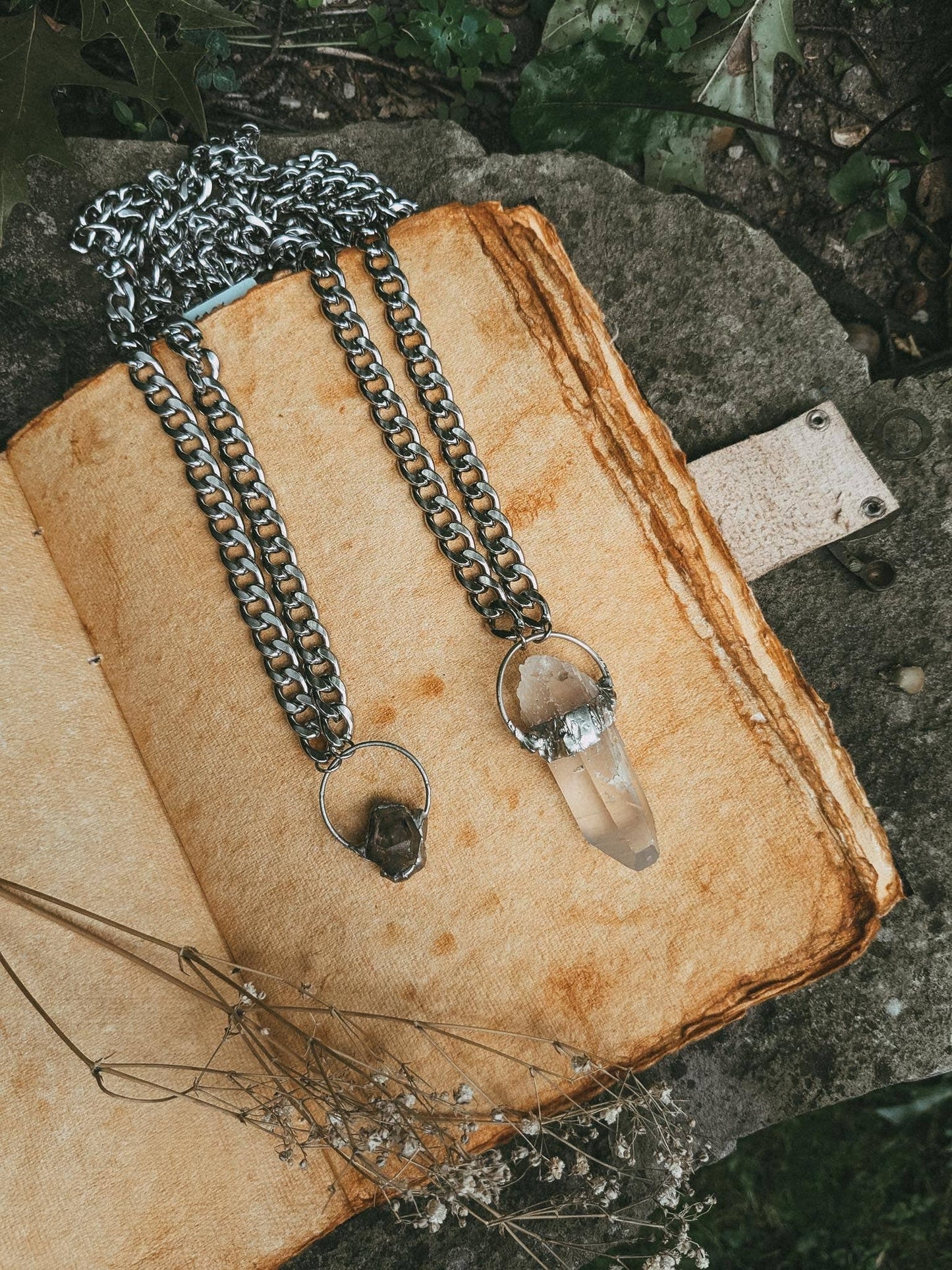 Lemurian Quartz Warrior Necklace – Ancient Wisdom & Power