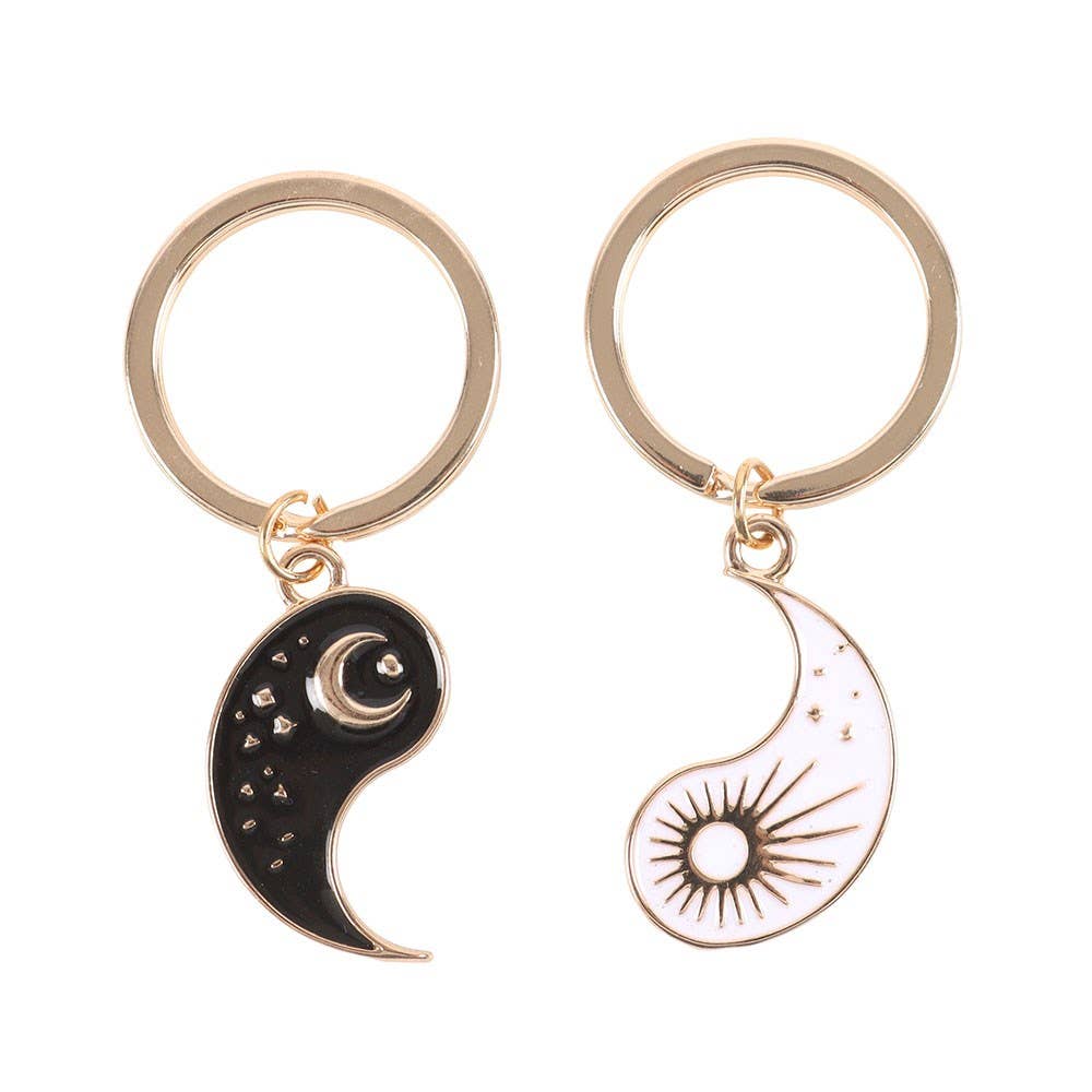 Yin Yang Best Friend Keyrings – Set of 2