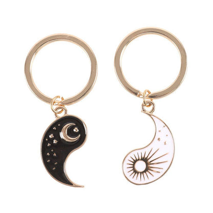 Yin Yang Best Friend Keyrings – Set of 2