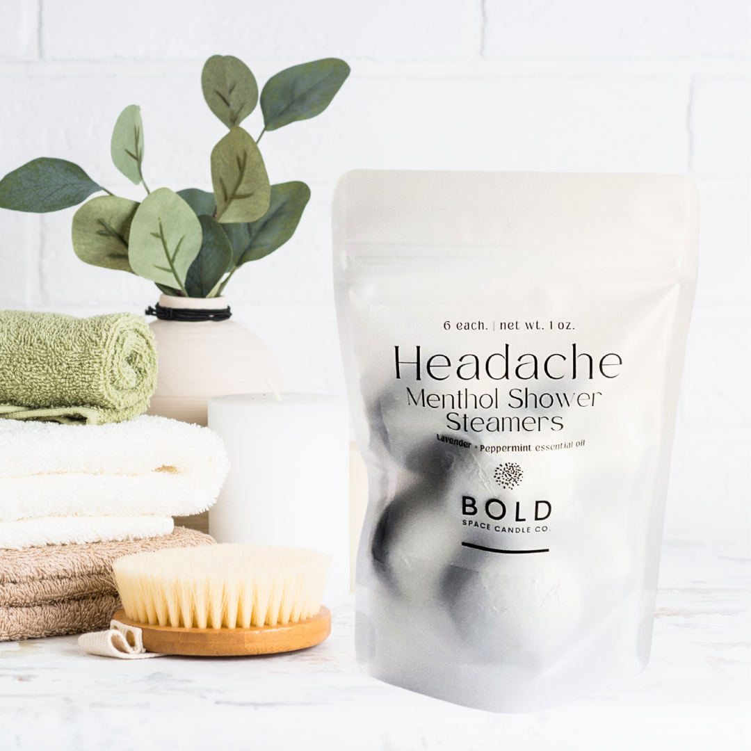 Headache – Lavender + Peppermint Menthol Steamers-6 pack