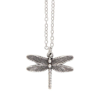 Dragonfly Necklace with Greeting Card