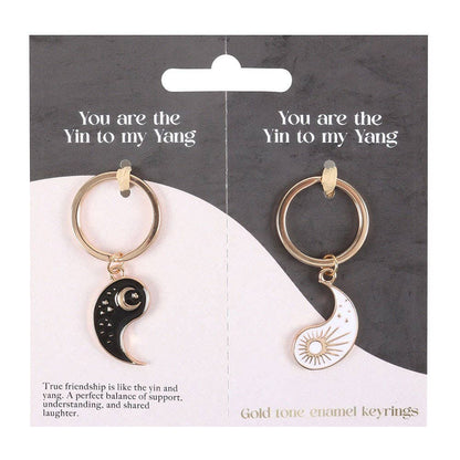 Yin Yang Best Friend Keyrings – Set of 2