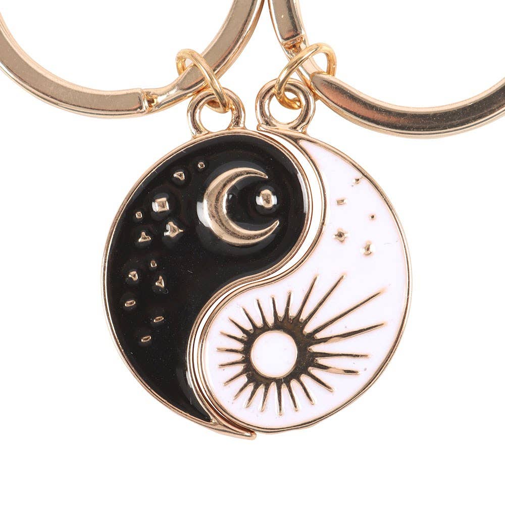 Yin Yang Best Friend Keyrings – Set of 2