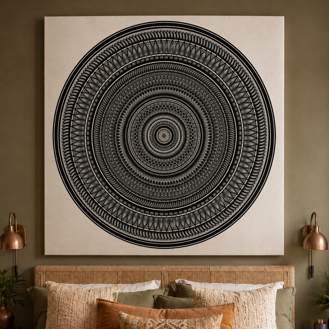 Mandala Canvas Print
