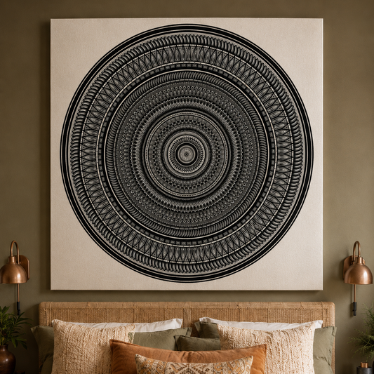 Mandala Canvas Print