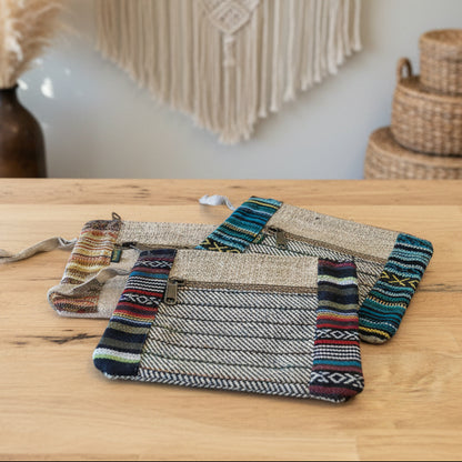Global Village Hemp & Cotton Pouch