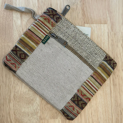 Global Village Hemp & Cotton Pouch