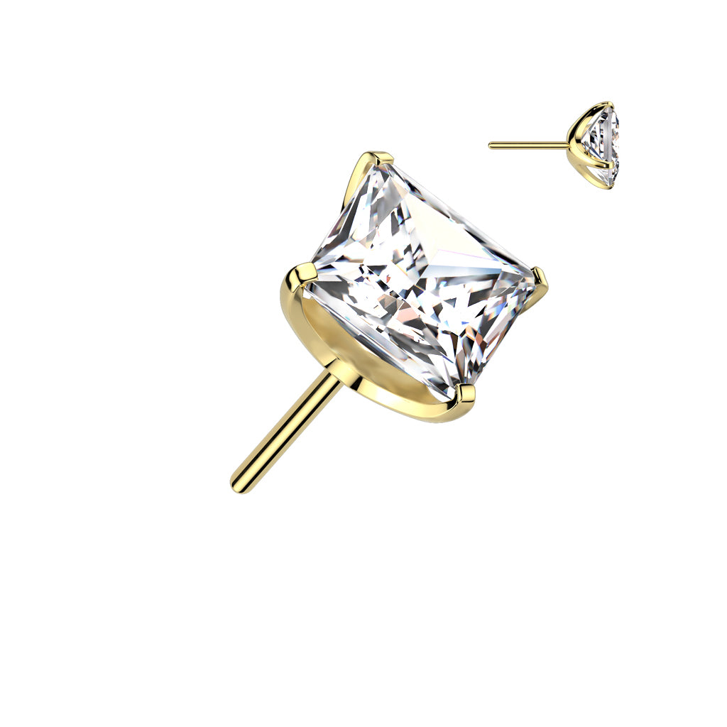 Luminous Square – Threadless Top 4mm