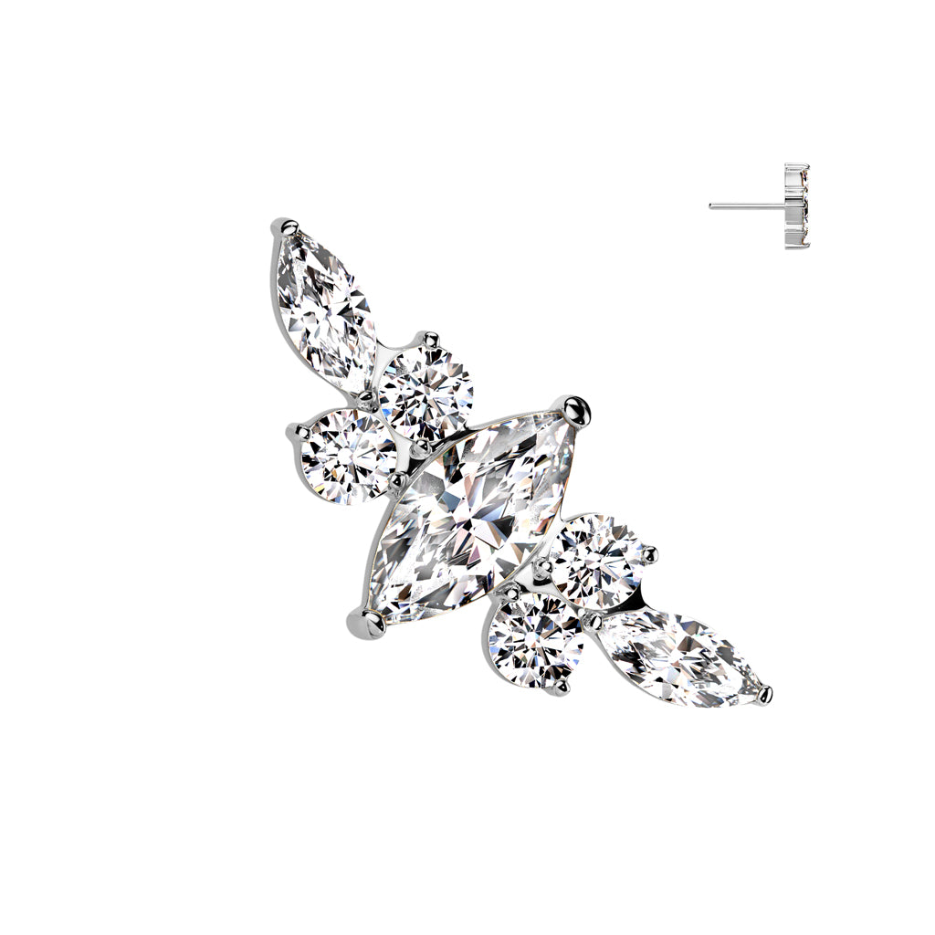 Aurora Wing – Titanium Threadless Top