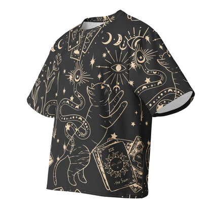 Mystical Oversized Cotton T-Shirt