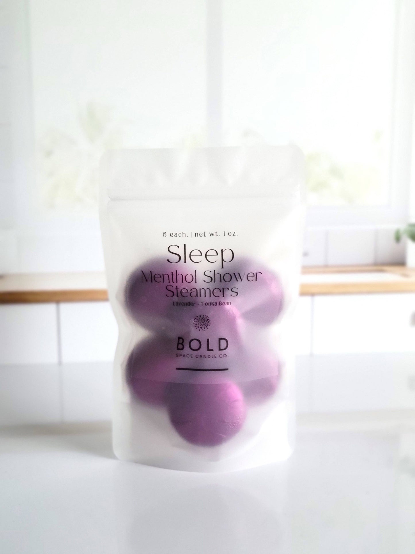 Sleep - Lavender + Vanilla Menthol Shower Steamers- 6 pack
