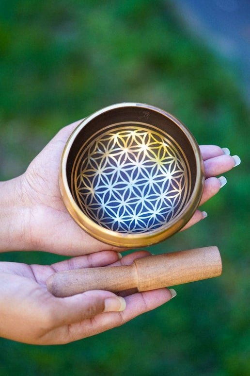 Seed of Life Singing Bowl: 4 inch